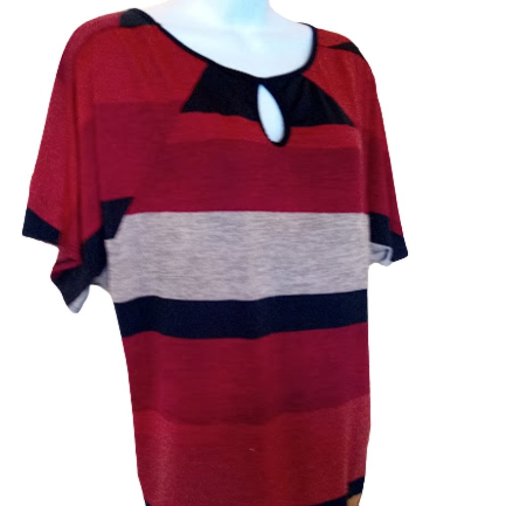 ---  Multi Color Top  Size  Large